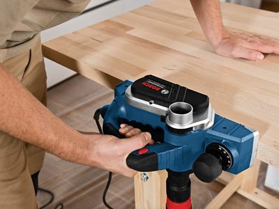 Bosch BSH6015A4370 GHO 28-82 D Professional Planer 710W 240V