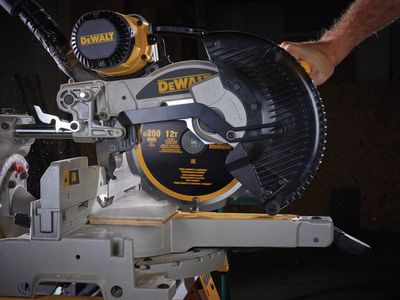DEWALT DEWDT1474QZ Extreme PCD Fibre Cement Saw Blade 250 x 30mm x 12T