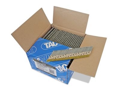 Tacwise TAC1124 34° Extra Galvanised Framing Ring Shank Nails Type 2.8/50mm (3300)
