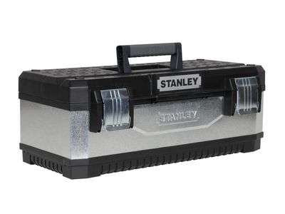 STANLEY STA195619 Galvanised Metal Toolbox 58cm (23in)