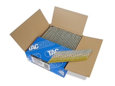 Tacwise TAC1120 34° Extra Galvanised Framing Ring Shank Nails Type 3.1/65mm (2200)