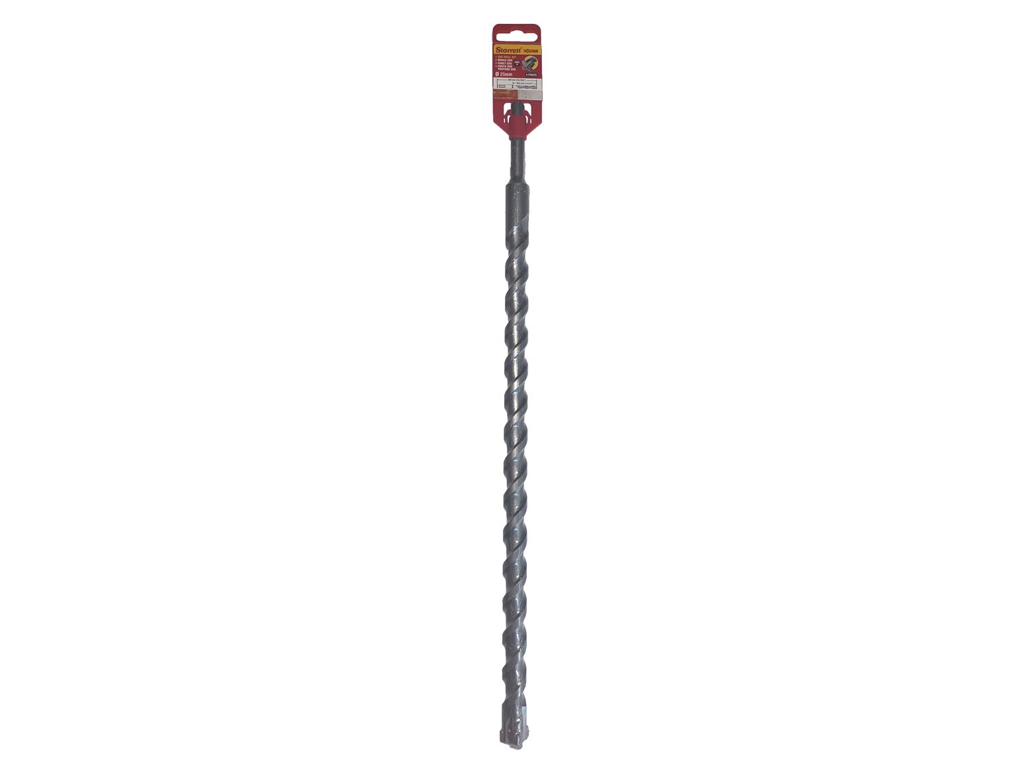 Starrett STRKBPX25E SDS Plus 4 Point Drill Bit 25 x 460mm