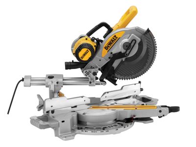 DEWALT DEWDWS727L DWS727 XPS Double Bevel Slide Mitre Saw 250mm 1675W 110V