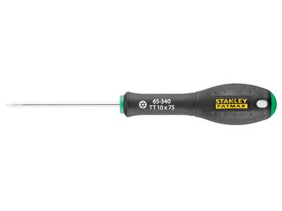 STANLEY STA065340 FatMax Screwdriver Tamper-proof TORX Tip TTX10 x 75mm