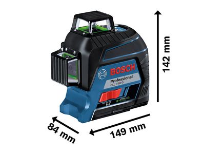 Bosch BSH601063Y00 GLL 3-80 G Professional 360° Line Laser