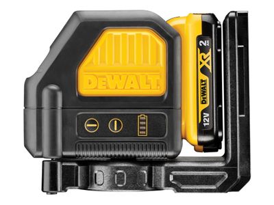 DEWALT DEWDCE088D1R DCE088D1R Self-Levelling Red Cross Line Laser 12V 1 x 2.0Ah Li-ion