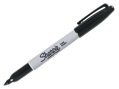 Sharpie SHP1985857 Fine Tip Permanent Marker Black