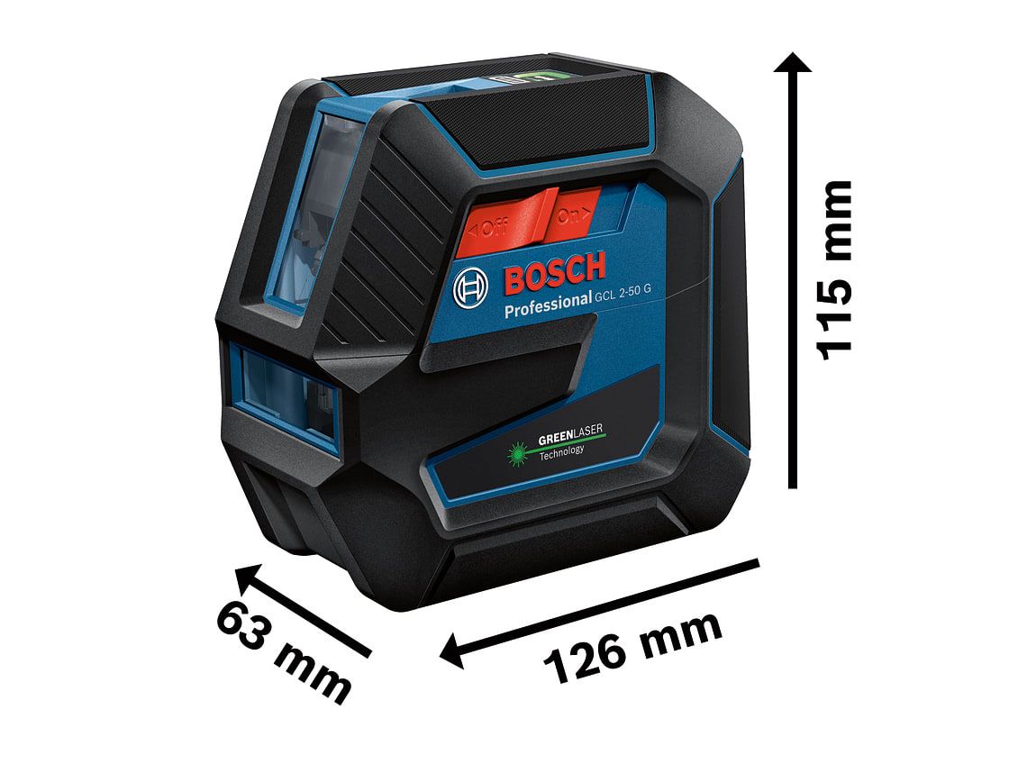 Bosch BSH601066M01 GCL 2-50 G Professional Combi Laser + Mount &amp; Tripod