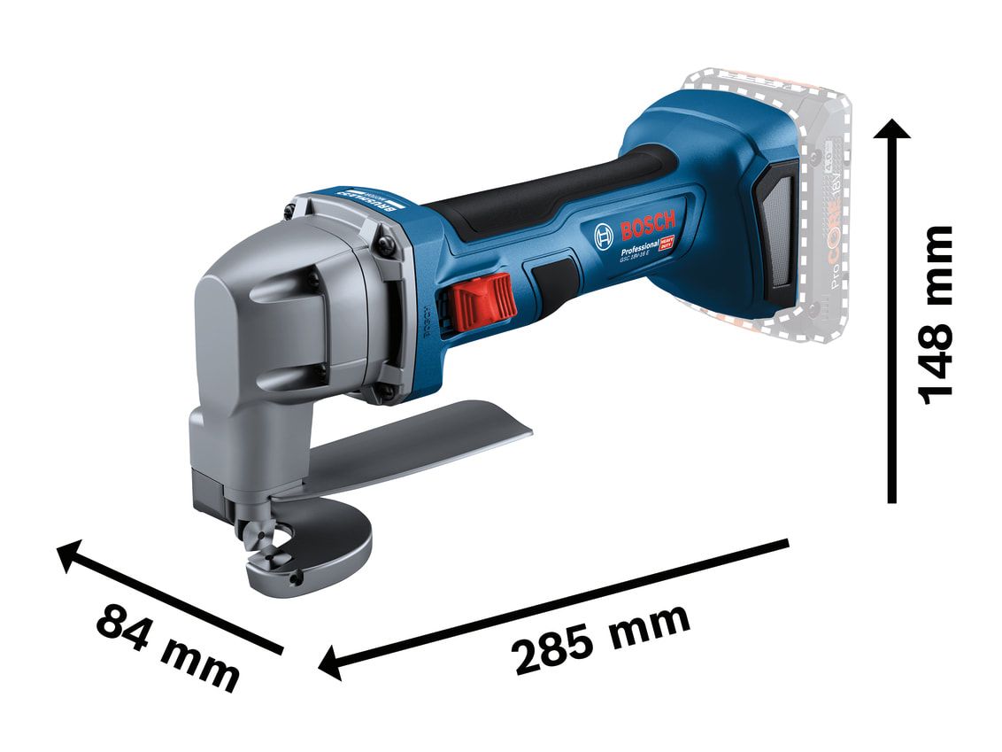 Bosch BSH601926300 GSC 18V-16 E Professional Metal Shear 18V Bare Unit