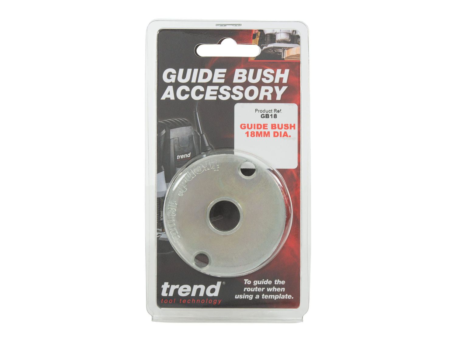 Trend TREGB18 GB18 Guide Bush 18mm Dia E44178