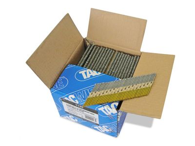 Tacwise TAC1125 34° Extra Galvanised Framing Ring Shank Nails Type 2.8/65mm (3300)