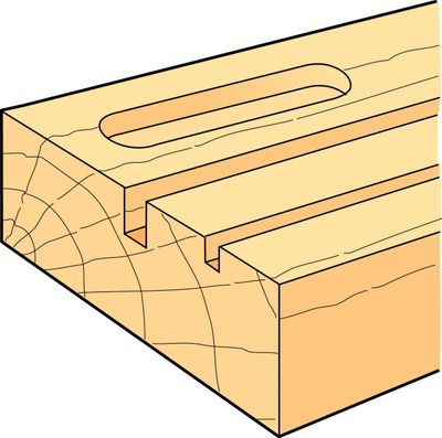 Trend TRE4214TC 4/2 x 1/4 TCT Two Flute Cutter 16.0 x 19mm