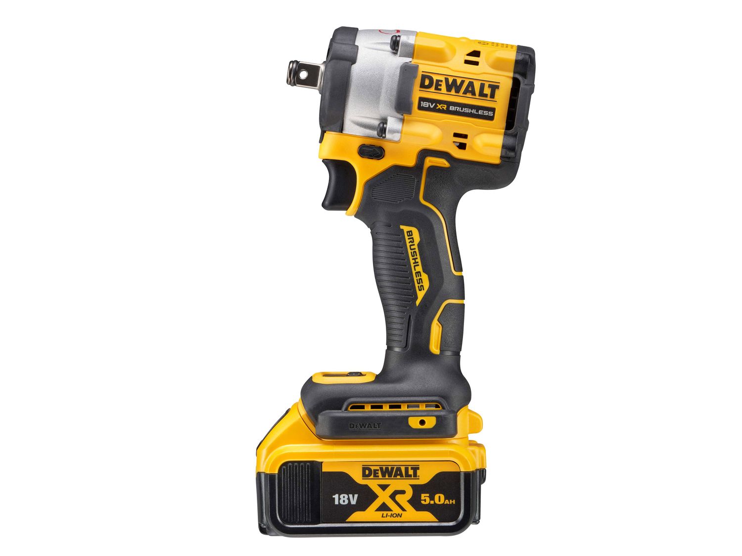 Dewalt DCF921P2T XR BL 1/2in Impact Wrench 18V 2 x 5.0Ah Li-ion