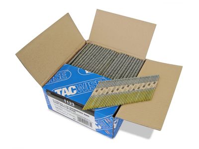 Tacwise TAC1123 34° Extra Galvanised Framing Ring Shank Nails Type 3.1/90mm (2200)