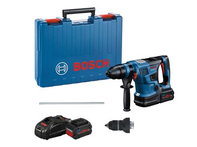 Bosch BSH611914072 GBH 18V-34 CF Pro BITURBO SDS-Plus Rotary Hammer 18V 2 x 8.0Ah ProCORE18V Li-ion