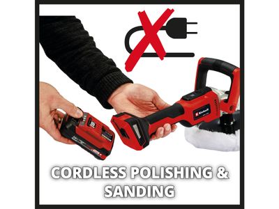 Einhell EINCECP18LIN CE-CP 18/180 Li E-Solo Power X-Change Polisher 180mm 18V Bare Unit