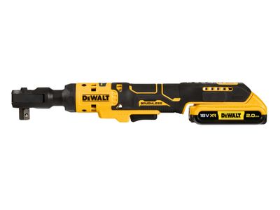 DEWALT DEWDCF512D1 DCF512D1 XR 1/2in Open Head Ratchet 18V 1 x 2.0Ah Li-ion