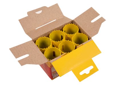 Starrett STRFCH01006 FCH0100-6 Fast Cut Bi-Metal Holesaw 25mm Bulk Pack of 6