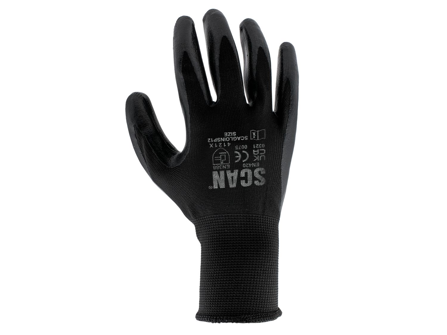 Scan SCAGLOINS12X Seamless Inspection Gloves - XL (Size 10) (Pack 12)
