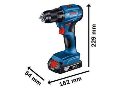 Bosch BSH6019K3200 GSR 18V-45 Professional Drill Driver 18V Bare Unit