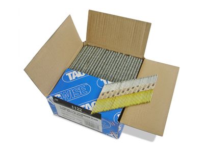 Tacwise TAC1122 34° Extra Galvanised Framing Plain Shank Nails Type 3.1/90mm (2200)
