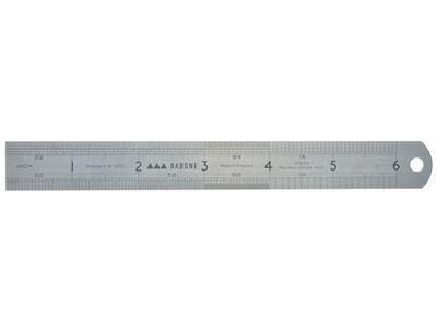 STANLEY STA035400 64R Rustless Rule 150mm / 6in