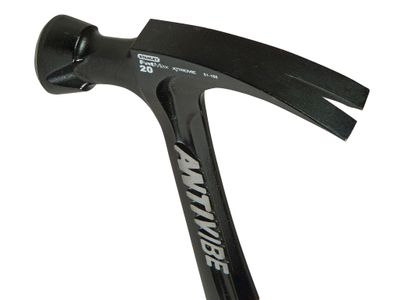 STANLEY STA151276 FatMax AntiVibe All Steel Rip Claw Hammer 450g (16oz)
