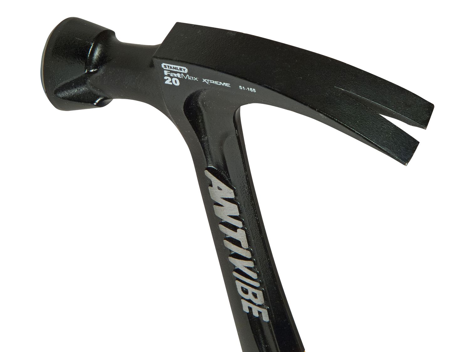 STANLEY STA151276 FatMax AntiVibe All Steel Rip Claw Hammer 450g (16oz)