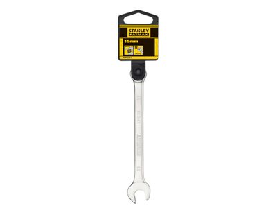 STANLEY STA013038 FatMax Anti-Slip Combination Wrench 15mm