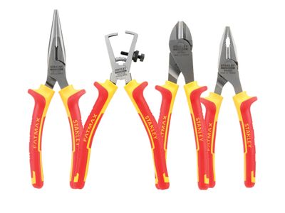 STANLEY STA484489 FatMax VDE Pliers Set, 4 Piece