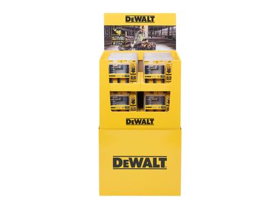 DEWALT DEWDT70771QZ FSDU Merch Tower with 40 x DT70709 Screwdriving Sets