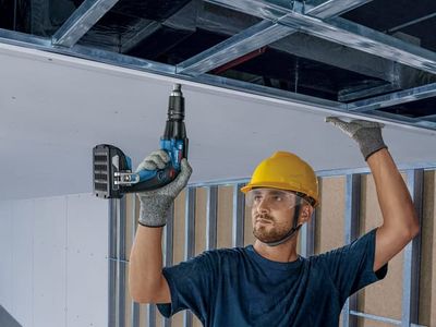 Bosch BSH6019K7005 GTB 18V-45 Professional Drywall Screwdriver 18V Bare Unit + GMA 55 Attachment