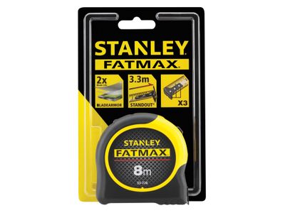 STANLEY STA033728 FatMax BladeArmor Tape 8m (Width 32mm) (Metric only)