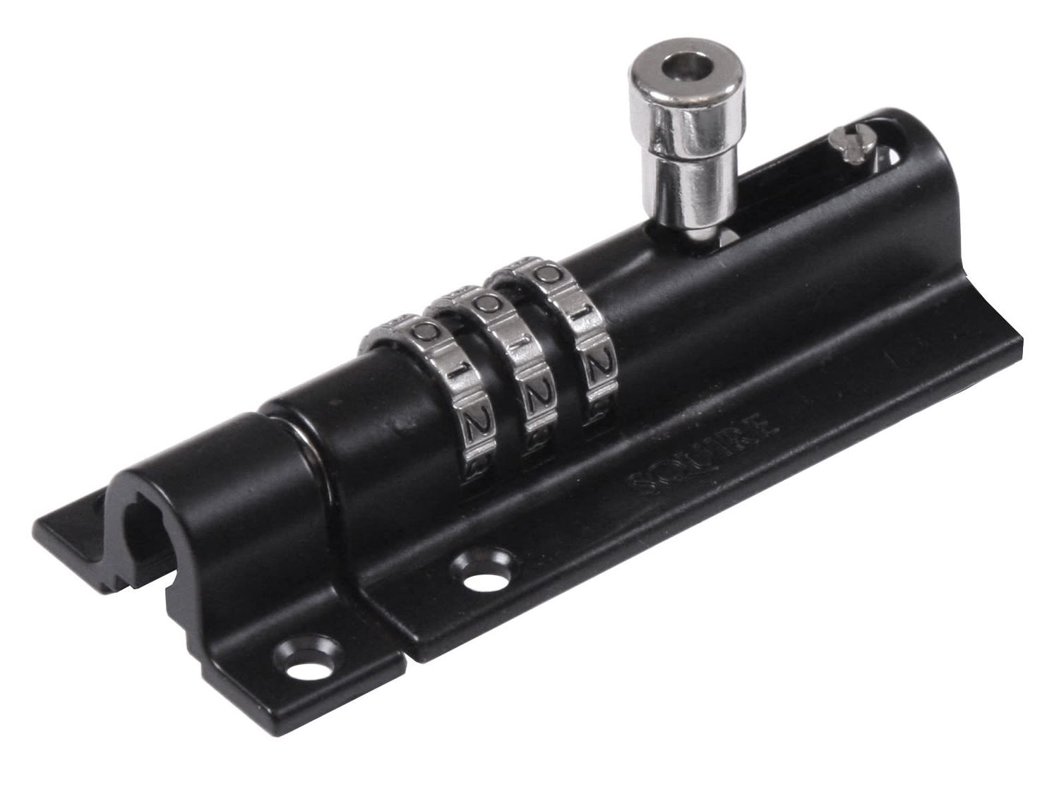 Squire HSQCOMBI3 CombiBolt 3 Re-Codable Locking Bolt Black 92mm