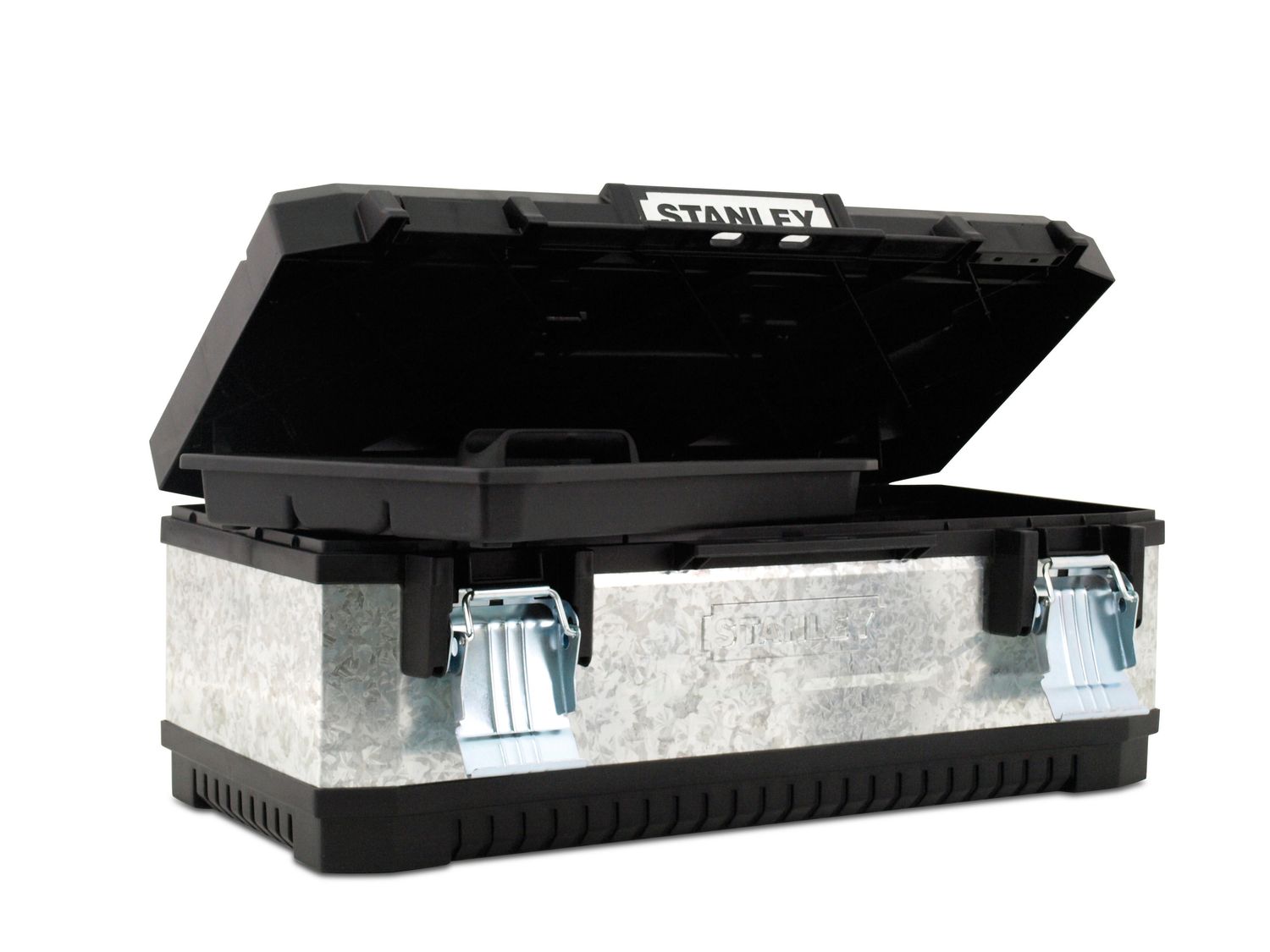 STANLEY STA195618 Galvanised Metal Toolbox 50cm (20in)