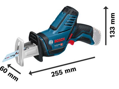 Bosch BSH60164L902 GSA 12V-14 Professional Reciprocating Saw 12V Bare Unit