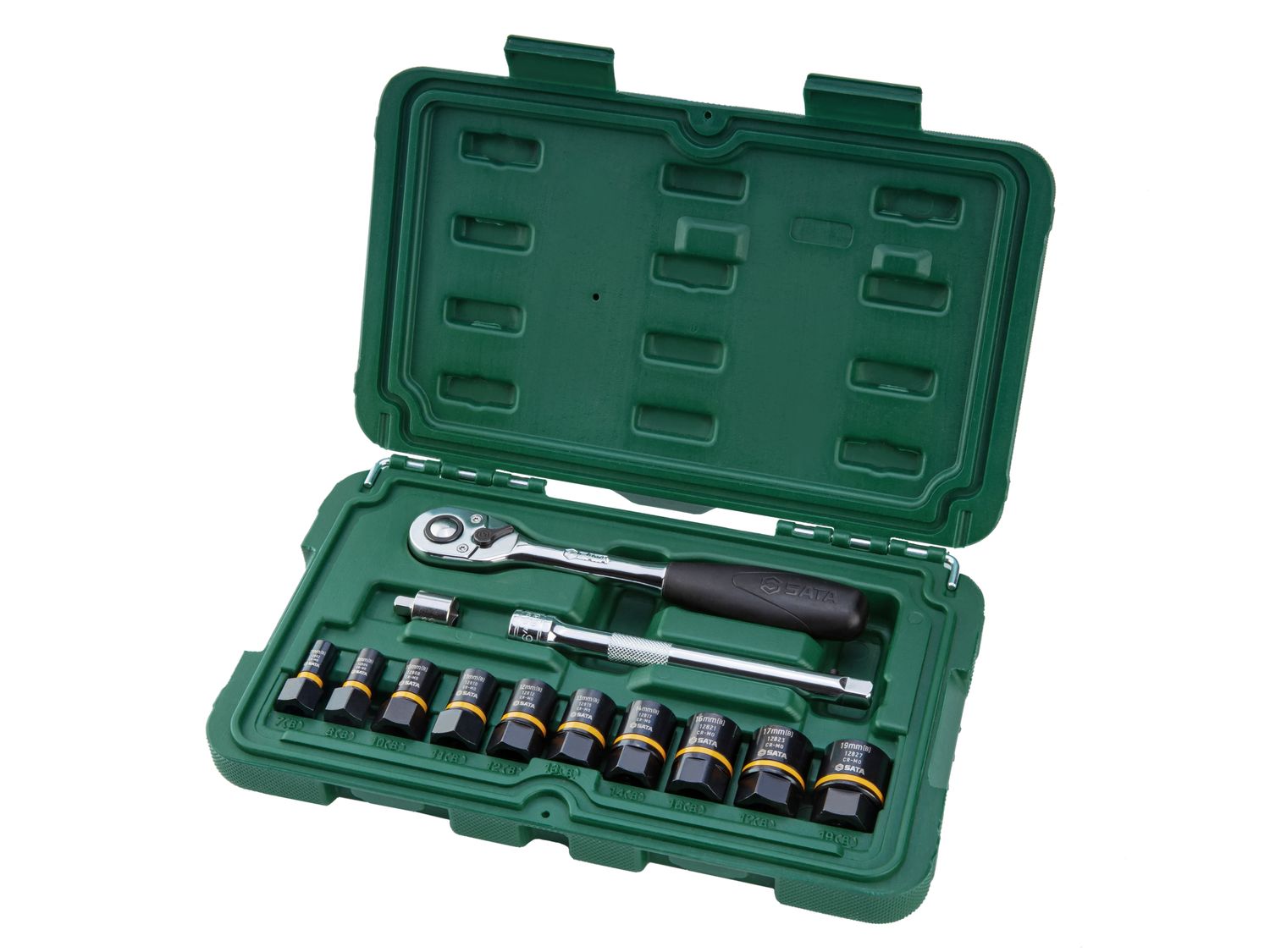SATA Tools SATST09137 1/4in &amp; 3/8in BoltBiter Set, 13 Piece