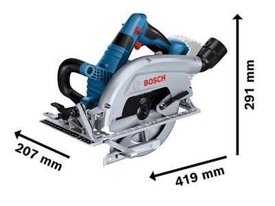 Bosch BSH6016B9000 GKS 18V-70 L Professional BITURBO Circular Saw 18V Bare Unit