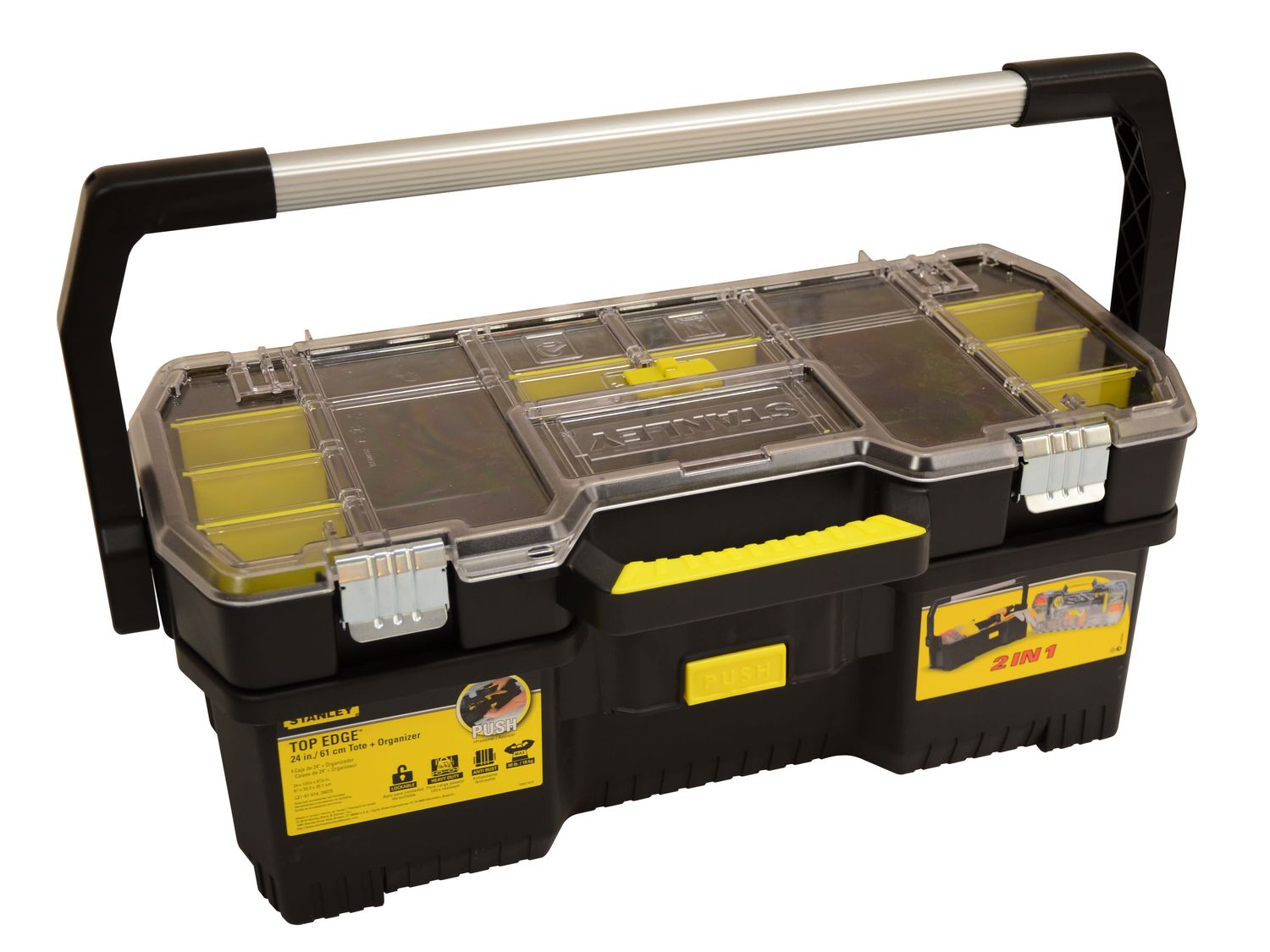STANLEY STA197514 Toolbox with Tote Tray Organiser 60cm (24in)