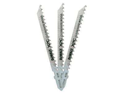 DEWALT DEWDT2218QZ XPC Bi-Metal Wood Jigsaw Blades Pack of 3 T101DF