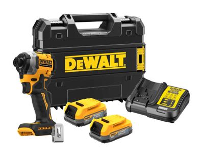 Dewalt DCF850E2T XR BL Impact Driver 18V 2 x 1.7Ah POWERSTACK™ Li-ion