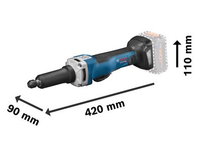 Bosch BSH601229200 GGS 18V-23 PLC Professional Straight Grinder 18V Bare Unit