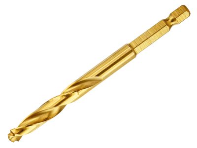 DEWALT DEWDT50016QZ Impact Titanium Drill Bit 10.0mm OL:102mm WL:50mm