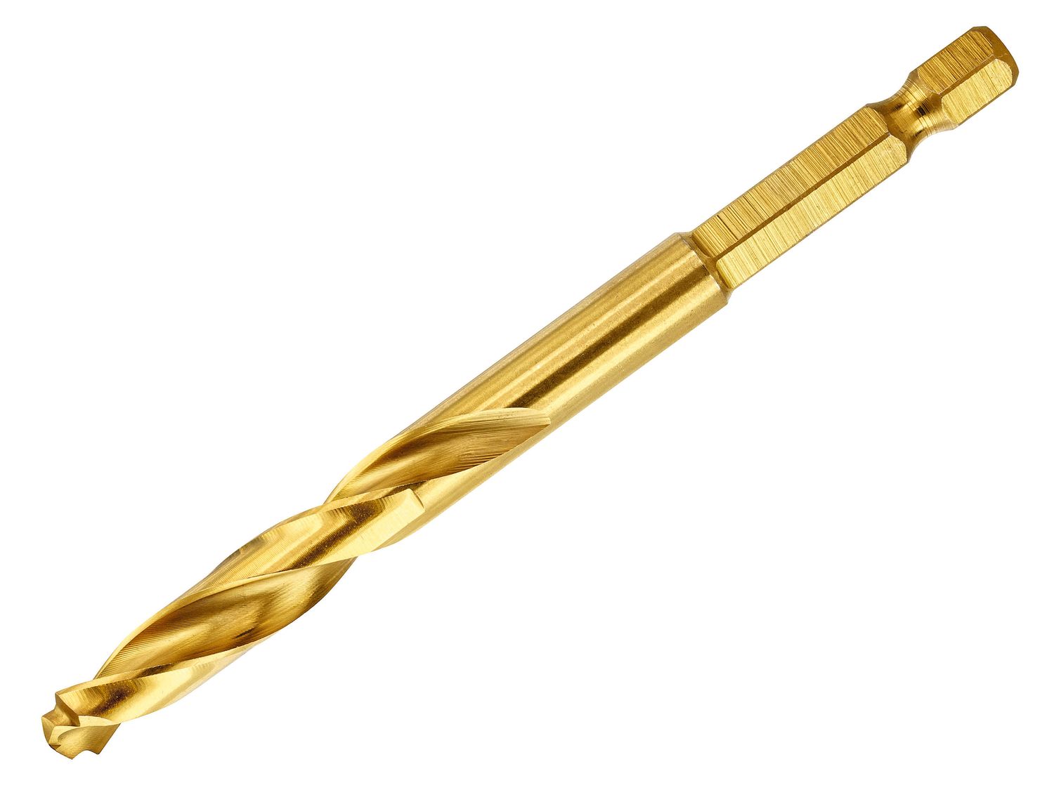 DEWALT DEWDT50016QZ Impact Titanium Drill Bit 10.0mm OL:102mm WL:50mm