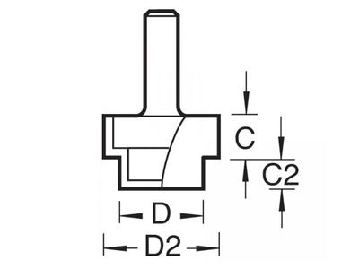 Trend TRE361014TC 36/10 x 1/4 TCT Strip Recessor 13 x 19 x 10 x 6mm