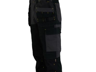 STANLEY Clothing STCDIXONGB34 Dixon Slim Fit Trousers Grey/Black Waist 34in Leg R