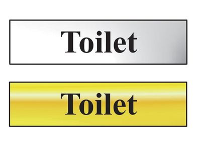 Scan SCA6051C Toilet - Polished Chrome Effect 200 x 50mm