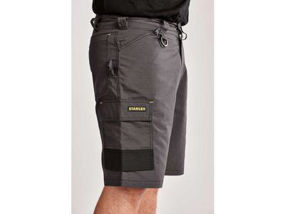 STANLEY Clothing STCTUSCON36 Tucson Cargo Shorts Grey Rip-Stop Waist 36in