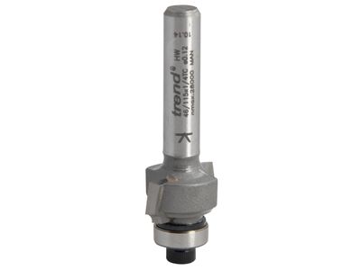 Trend TRE4611514TC 46/115 x 1/4 TCT Bearing Guided Ovolo &amp; Round Over 1.6mm Radius