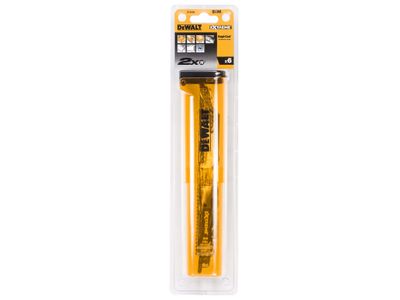DEWALT DEWDT2440LQZ DT2440L 2X Life Reciprocating Saw Blade Set, 6 Piece